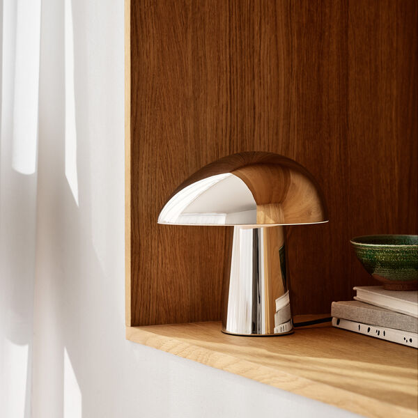 Night Owl™ bordlampe, polished steel, Fritz Hansen