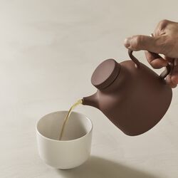 Sand Secrets Tea Pot, red clay, Design House Stockholm