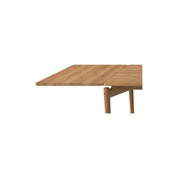PURE Dining Table L190 incl. 2 Extension Leaves, natural oiled oak, Bruunmunch Furniture