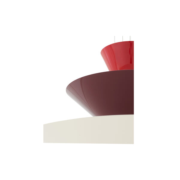 Gio LN15 Pendant, signal green/deep blue/ecru white, &Tradition