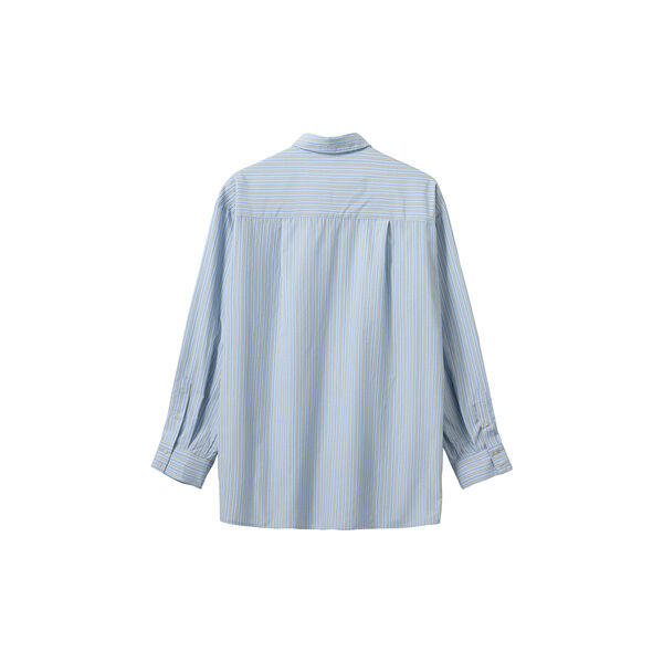 MERCYSW STRIPED OVERSIZED SHIRT, blue striped, Sofie Schnoor