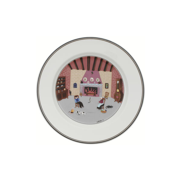 Design Naif Breakfast Plate Ø 21 cm, fireplace Design Naif Breakfast Plate Ø 21 cm, fireplace, Villeroy & Boch