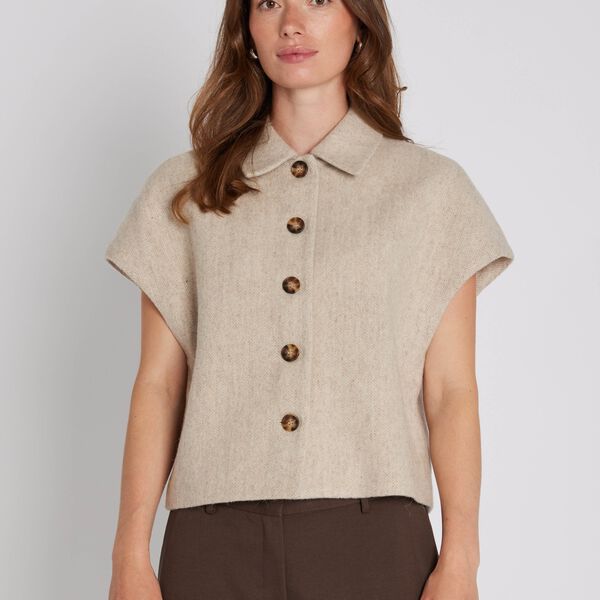 Tona waist coat, light-sand Tona waist coat, light-sand, PBO