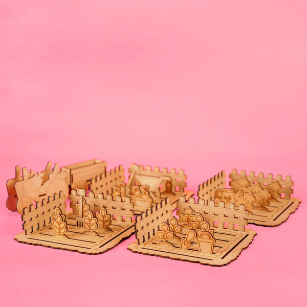 The Farm Wooden Toy | Harvest Time, Crateit