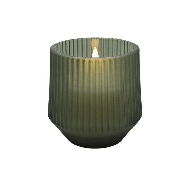 Scented wax glass candle serenity, green, Uyuni Lighting