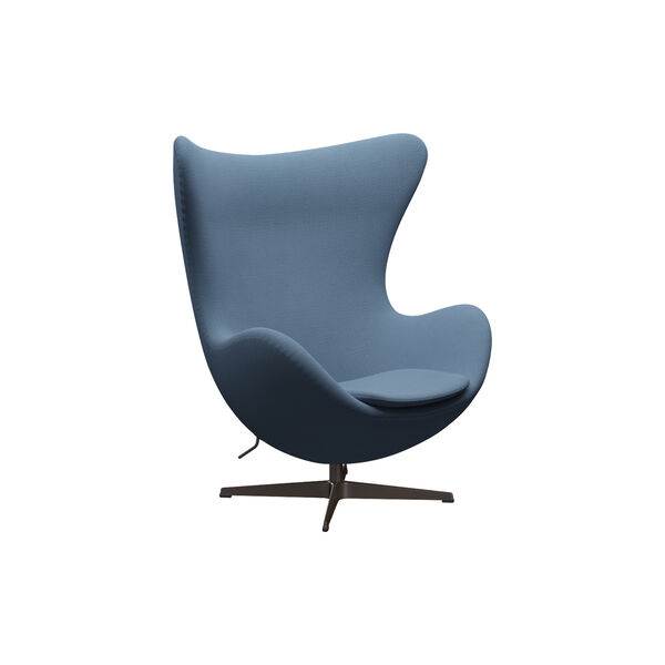 Egg&trade; 3316 Lounge Chair, Christianshavn 1152 light blue/brown bronze, Fritz Hansen