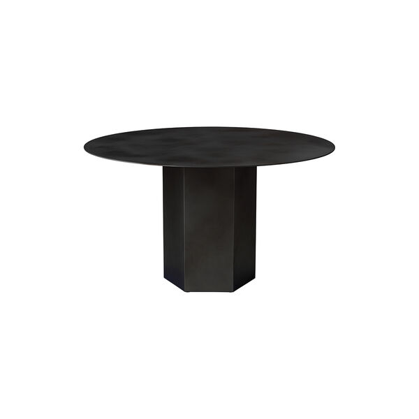 Epic Round Dining Table, midnight black Epic Round Dining Table, midnight black, GUBI
