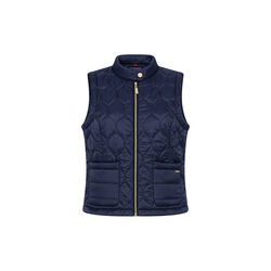 Waistcoat Autumn Love Quilt, navy, Micha