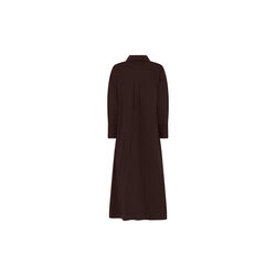 NOOS - Kamilla Shirt Dress, dark brown, LA RŌUGE