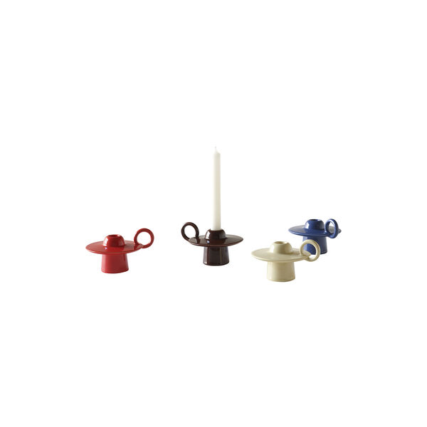 Momento JH39 Candleholder, poppy red, &Tradition