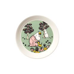 Moomin Plate &Oslash; 19 Loving Care, Moomin Arabia