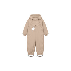 MATWISTI Fleece Lined Snowsuit, savannah tan, Mini A Ture