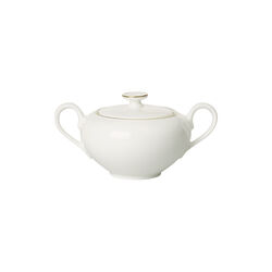 Anmut Gold sugar bowl, white/gold, Villeroy & Boch