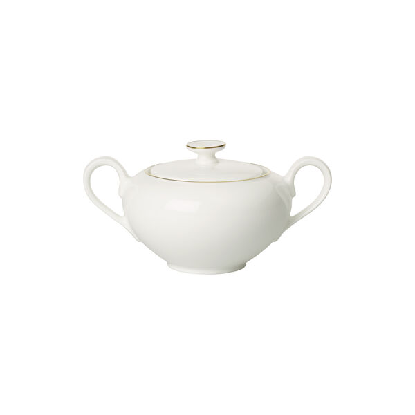 Anmut Gold sugar bowl, white/gold, Villeroy & Boch
