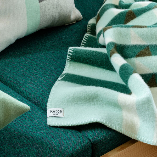 KVAM Throw, green KVAM Throw, green, Røros Tweed