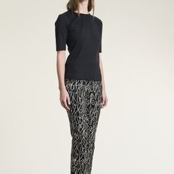 Doodles pants with flare, doodles, BITTE KAI RAND