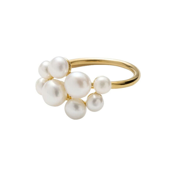 Blossom&nbsp;Ring, gold plated, Pernille Corydon Jewellery