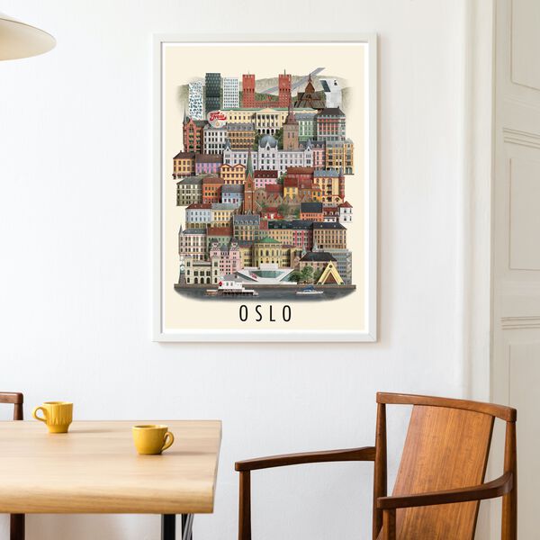 Oslo Poster Oslo Poster, Martin Schwartz