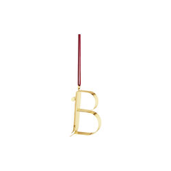 Christmas letter ornament B, Georg Jensen
