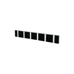 KNAX Horizontal 6 Coat Rack, black/grey, LoCa