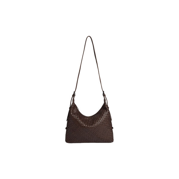 TribecaMBG Bag Weave, dark brown, Markberg