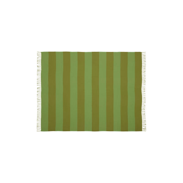 The Polychrome Throw, 01003 green sage, Silkeborg Uldspinderi