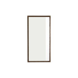 Arcus Mirror, smoked oiled oak, Aakjaer Furniture