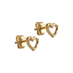 Organic Heart Studs, ENAMEL Copenhagen