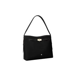 Farah Hobo Bag M, black, Aigner