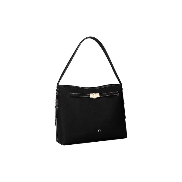 Farah Hobo Bag M, black, Aigner