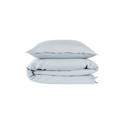 Stone Washed Baby/Junior Pillow Case, dusty blue, Geismars Væverier