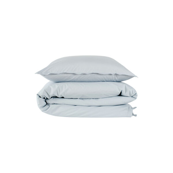 Stone Washed Baby/Junior Pillow Case, dusty blue, Geismars Væverier