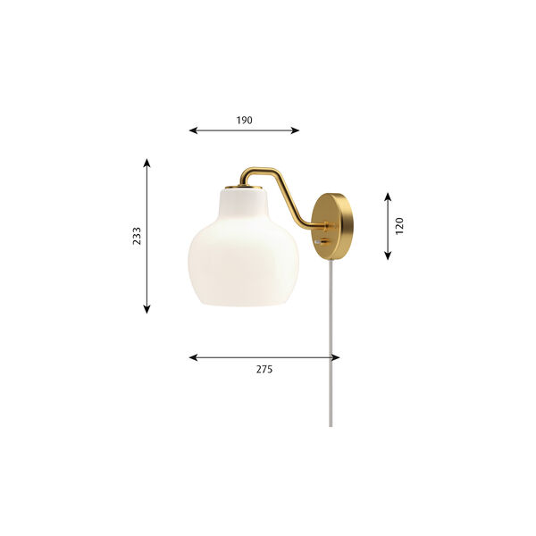 VL Ring Crown 1 Wall Lamp VL Ring Crown 1 Wall Lamp, Louis Poulsen