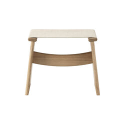 Seto Stool, light oiled oak/natural, Fredericia Furniture
