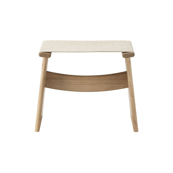 Seto Stool, light oiled oak/natural, Fredericia Furniture