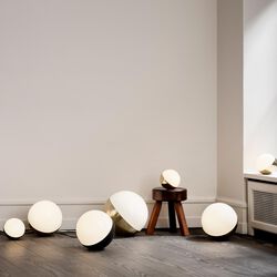 VL Studio Table/Floor Lamp, brass, Louis Poulsen