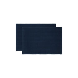 HERRINGBONE Placemat, dark blue, Georg Jensen Damask