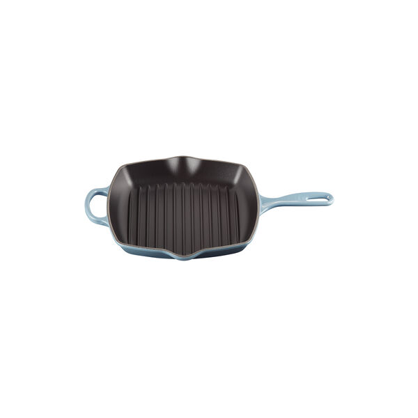 Signature Square Skillet Grill, chambray Signature Square Skillet Grill, chambray, Le Creuset