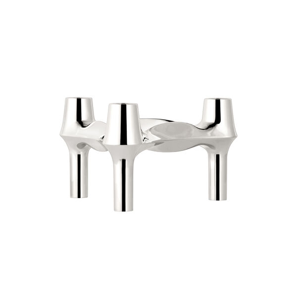 BMF Candle Holder, chrome, STOFF Nagel