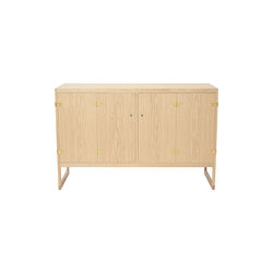 BM0057 Cabinet, white oiled oak, Carl Hansen & Søn