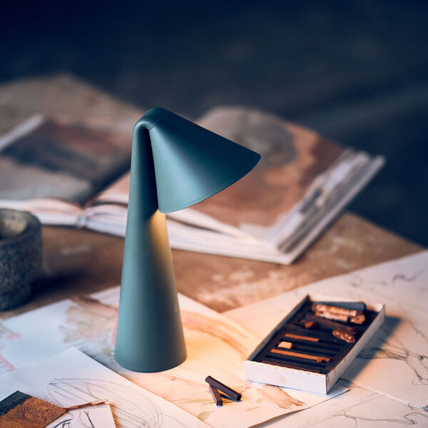 Ami Portable Lamp, sage green, FRANDSEN