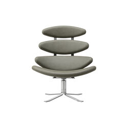 Corona Chair, dark green 40787, Fredericia Furniture