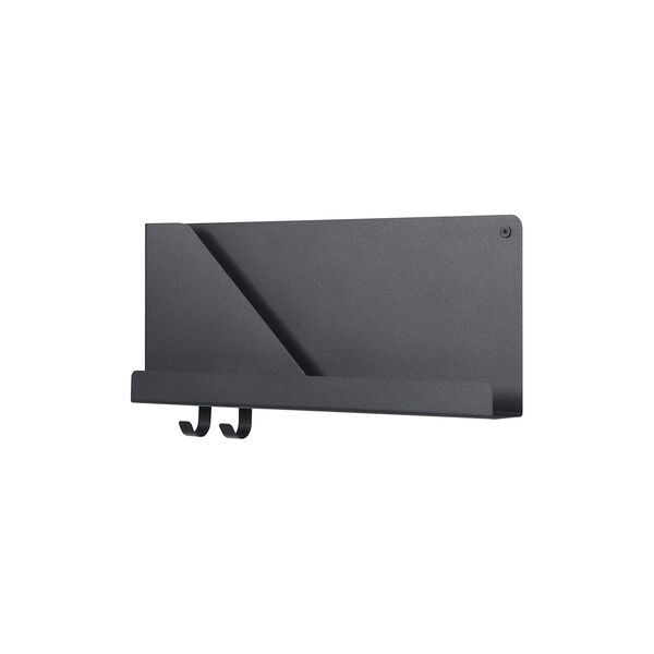 Folded Shelves, black, Muuto
