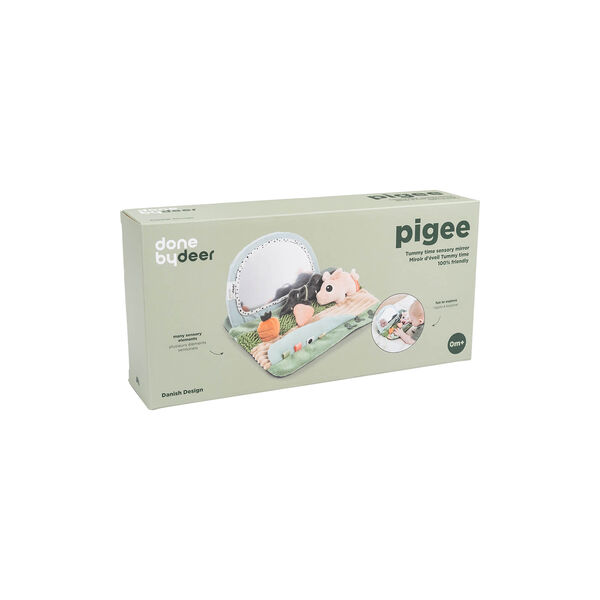 Tiny Farm Tummy Time Sensory Mirror, colour mix, Done by Deer