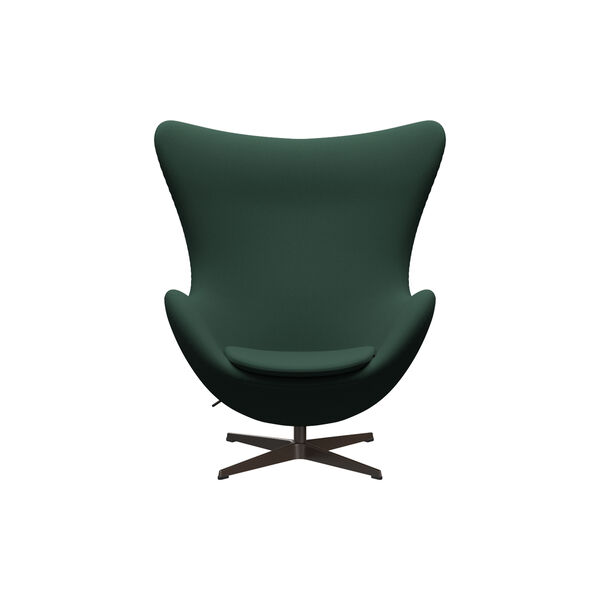 Egg™ 3316 Lounge Chair, Christianshavn 1160 dark green uni/brown bronze Egg™ 3316 Lounge Chair, Christianshavn 1160 dark green uni/brown bronze, Fritz Hansen