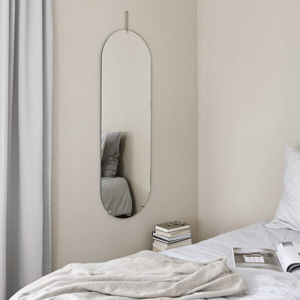 Tall Wall Mirror, brass Tall Wall Mirror, brass, MOEBE