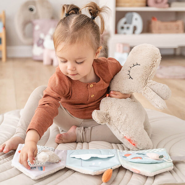 Lalee's Home Soft Book, sand, Done by Deer