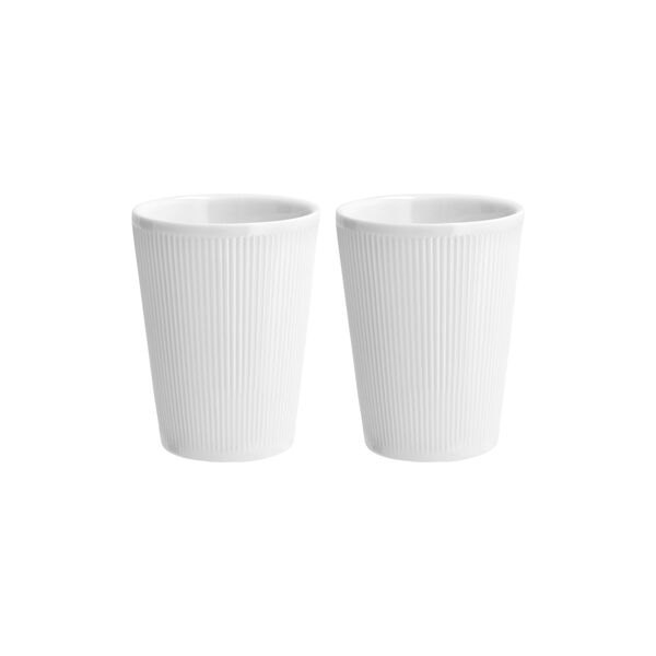 Eventail Thermo Mug, white, Pillivuyt