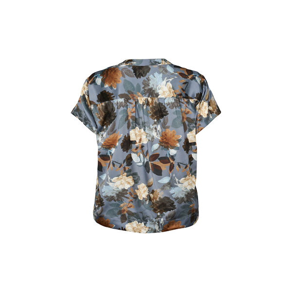 PBOKila blouse, dark flower print, PBO