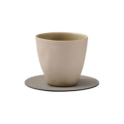 Serene glass mat Circle, ash, LIND DNA